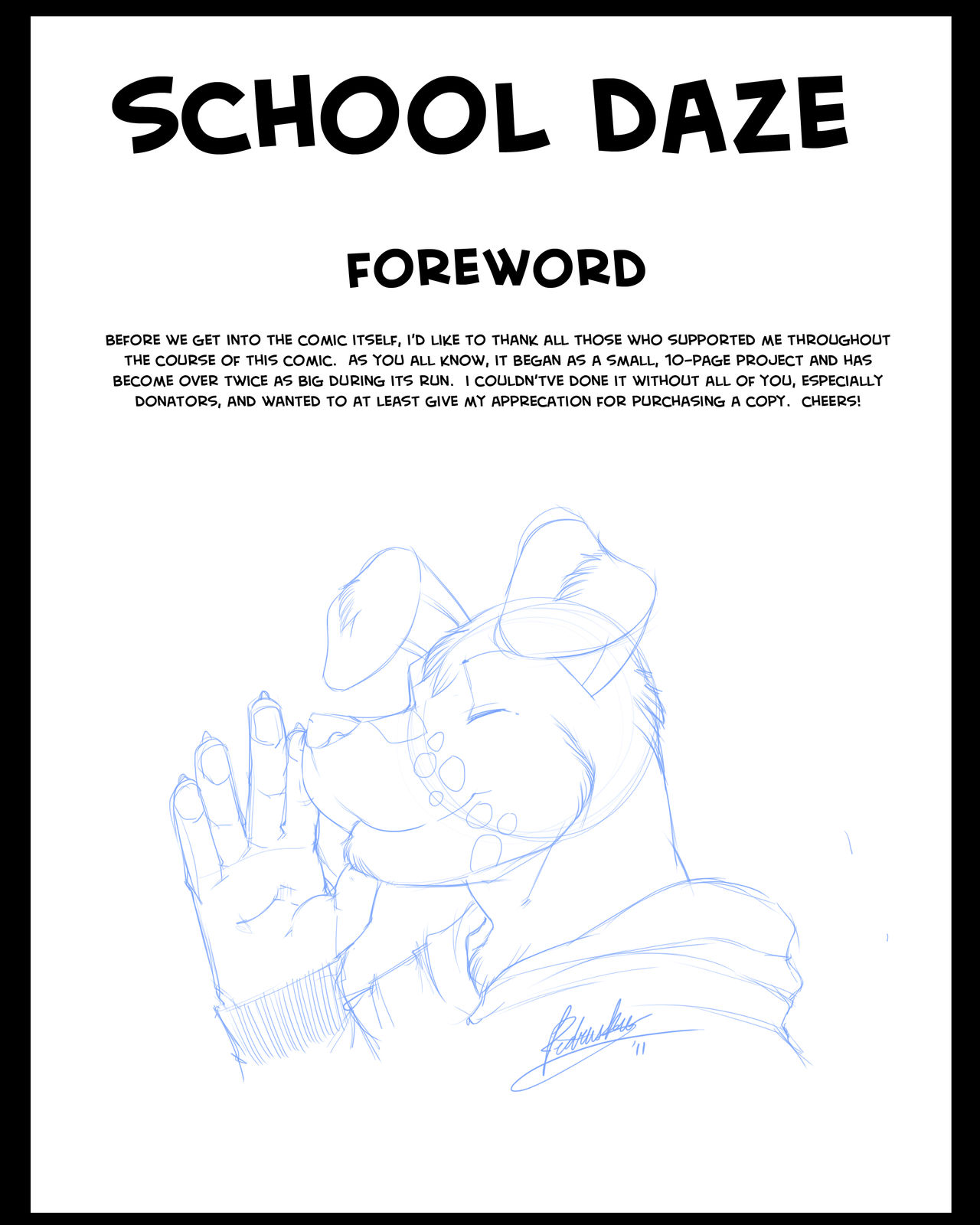 School Daze page 1 full