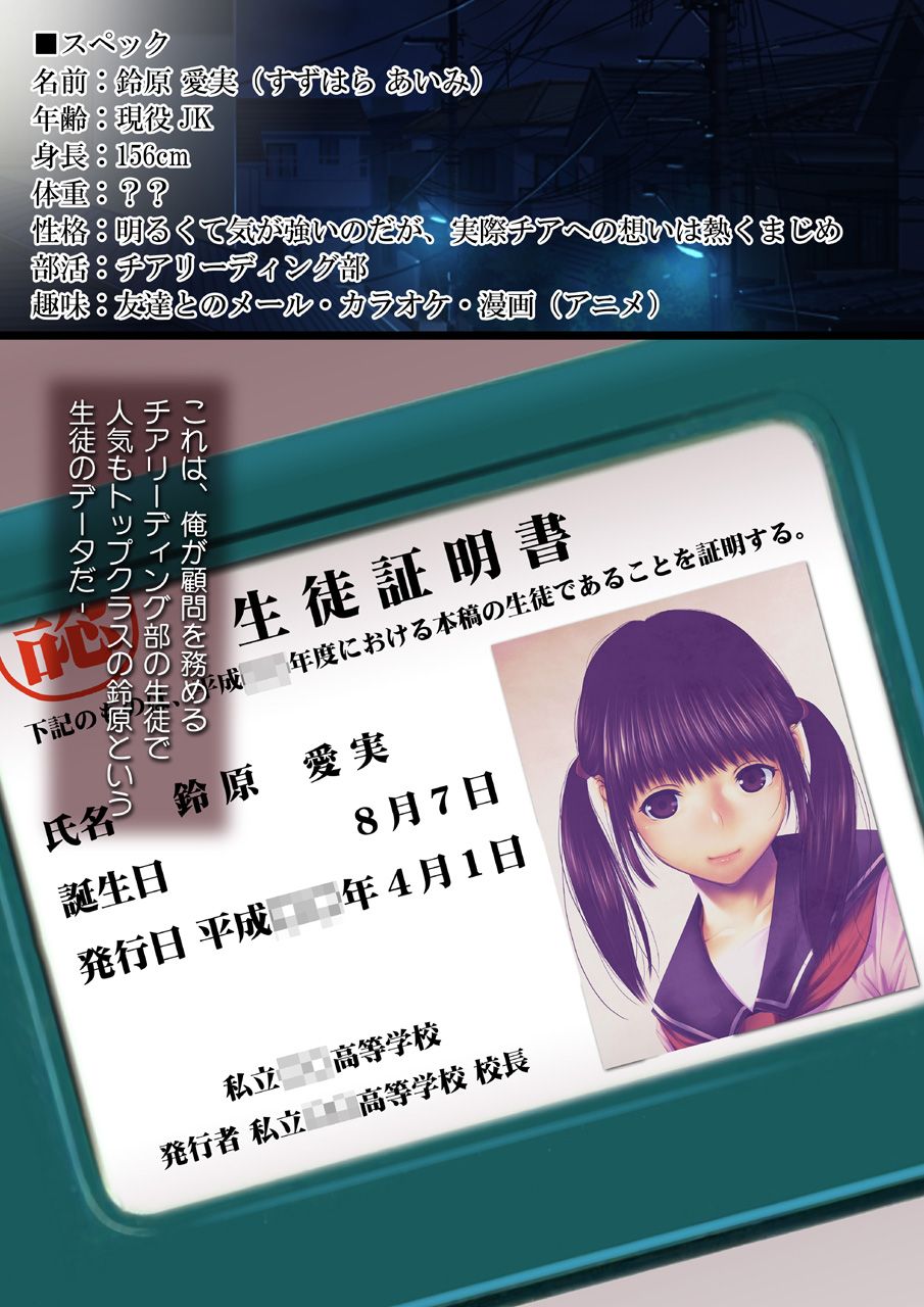 Komon no Ore ga Geneki JK Cheer-buin ni Suiminyaku wo Nomasete Yaritai Houdai! page 3 full