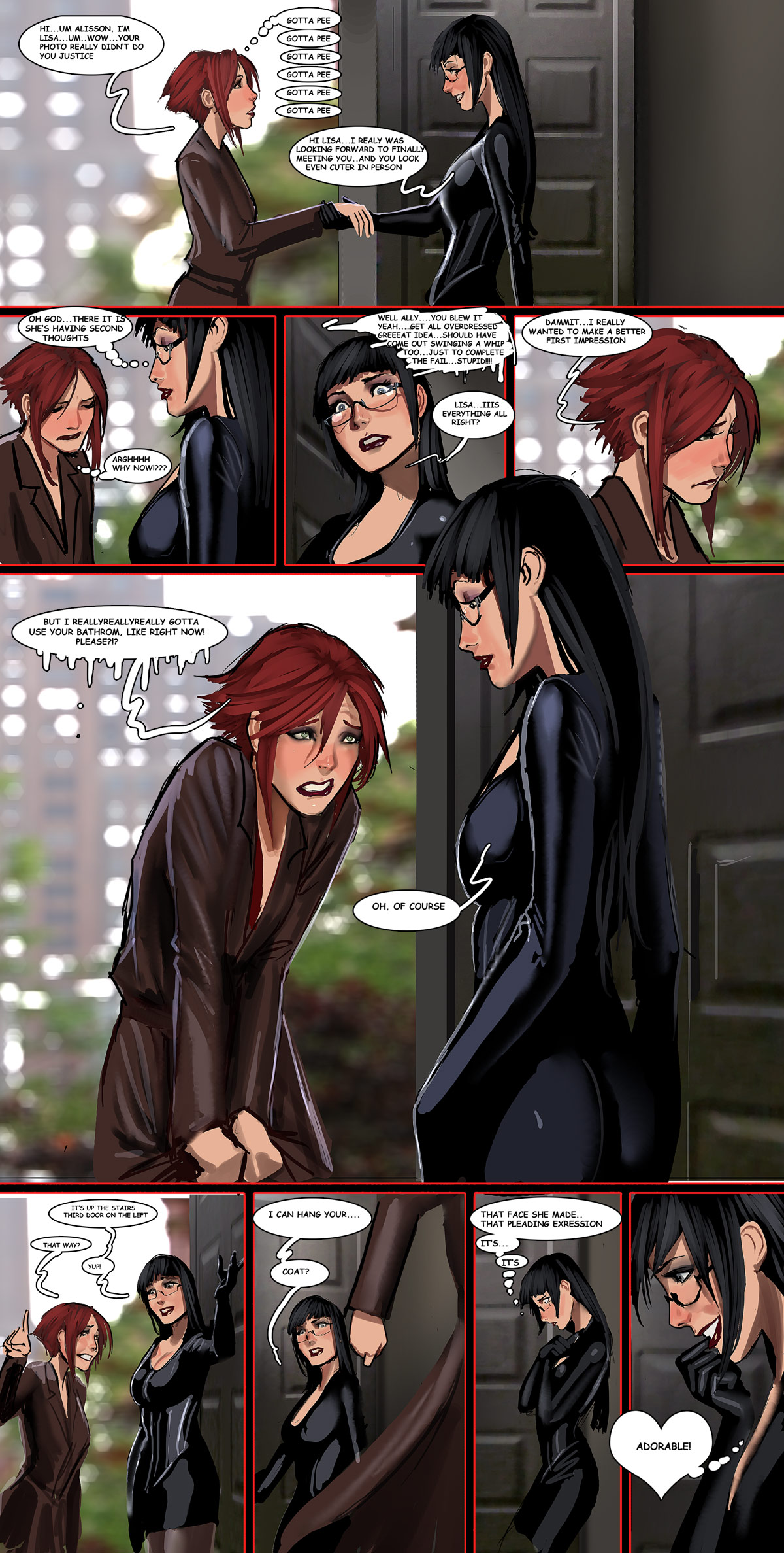 Lisa &amp; Ally - Chapter One page 10 full