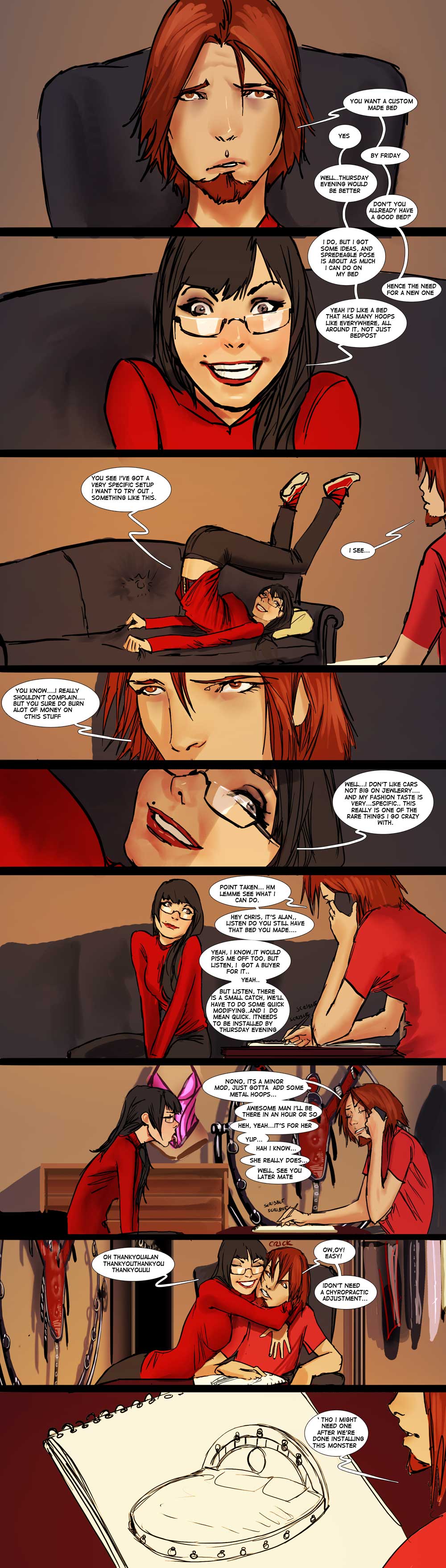 Lisa &amp; Ally - Chapter One page 8 full