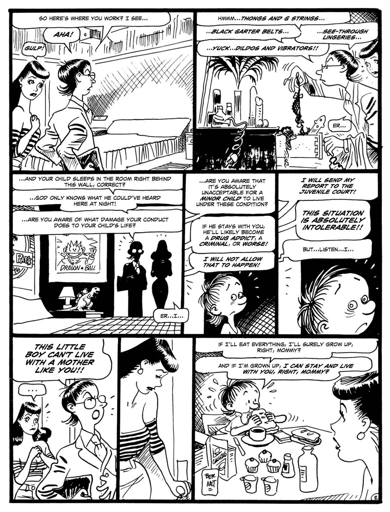 Clara After Dark 3 page 8 full