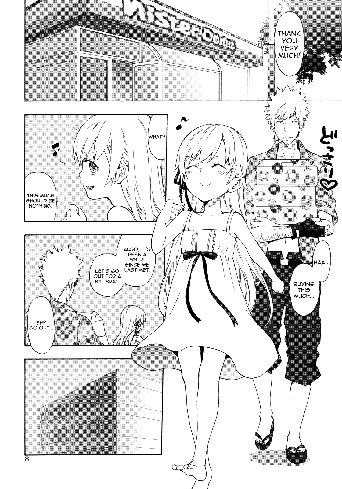Oshino-san-chi no Shinobu-chan. Doughnut Hen page 7 full