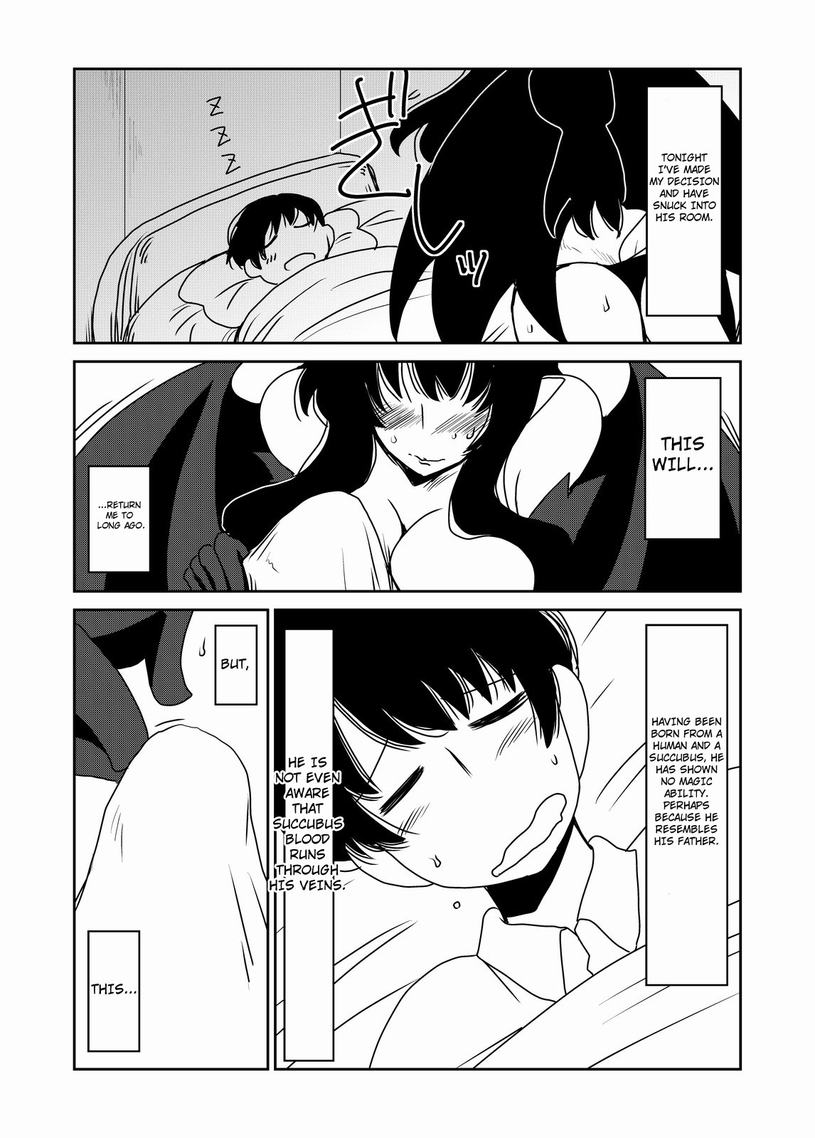 Succubus na Okaa-san. | Succubus Mother page 4 full