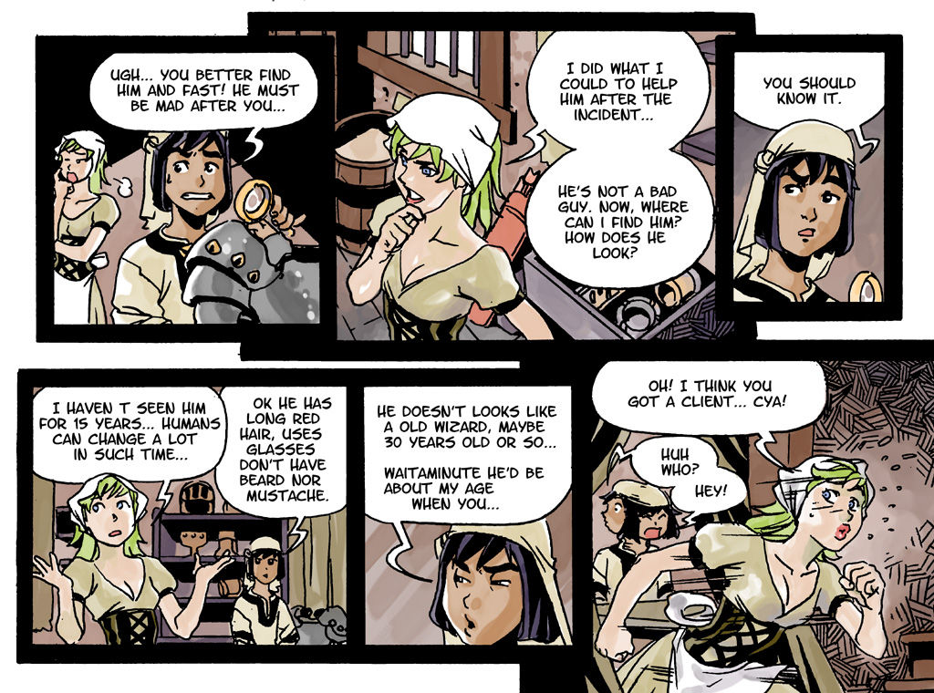 Slimy Thief - Chronicles of an Item Shop #4 - Presto part I page 8 full