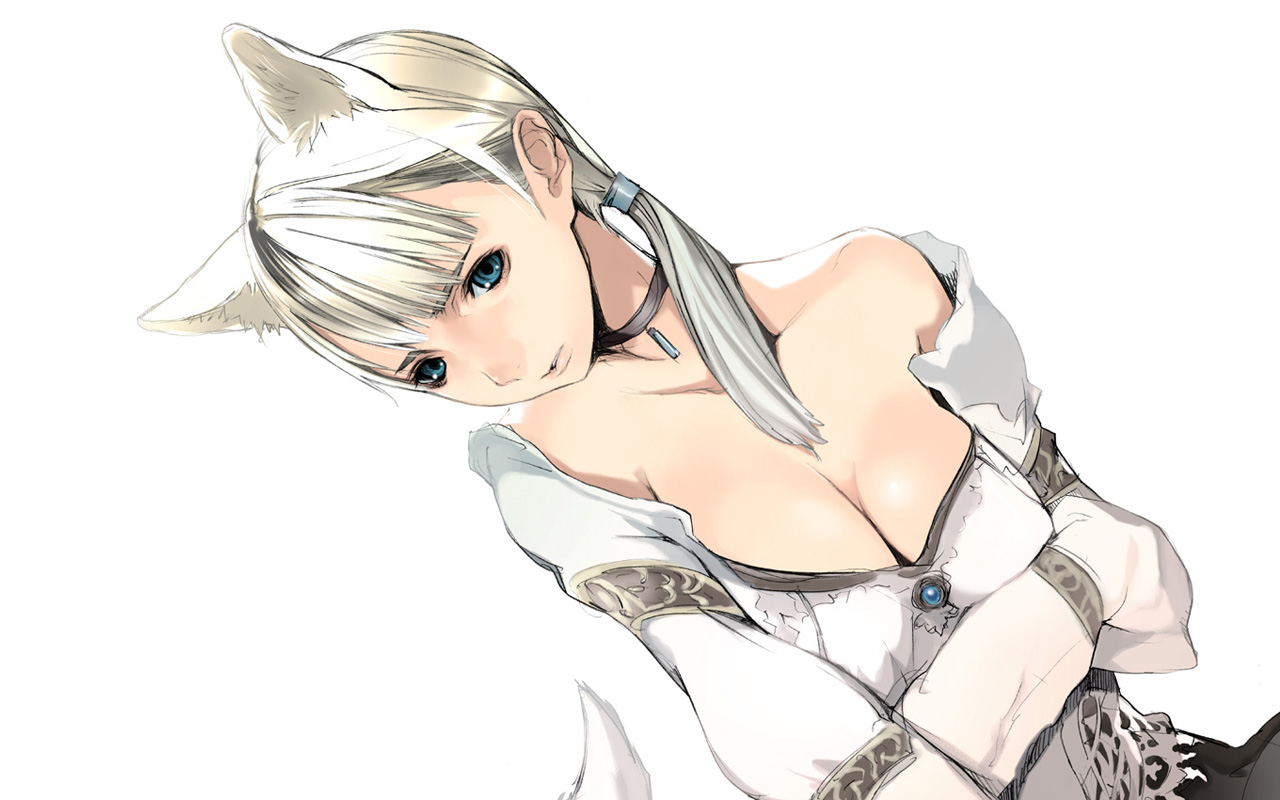 Catgirl Wallpaper 16:10 Ratio page 10 full