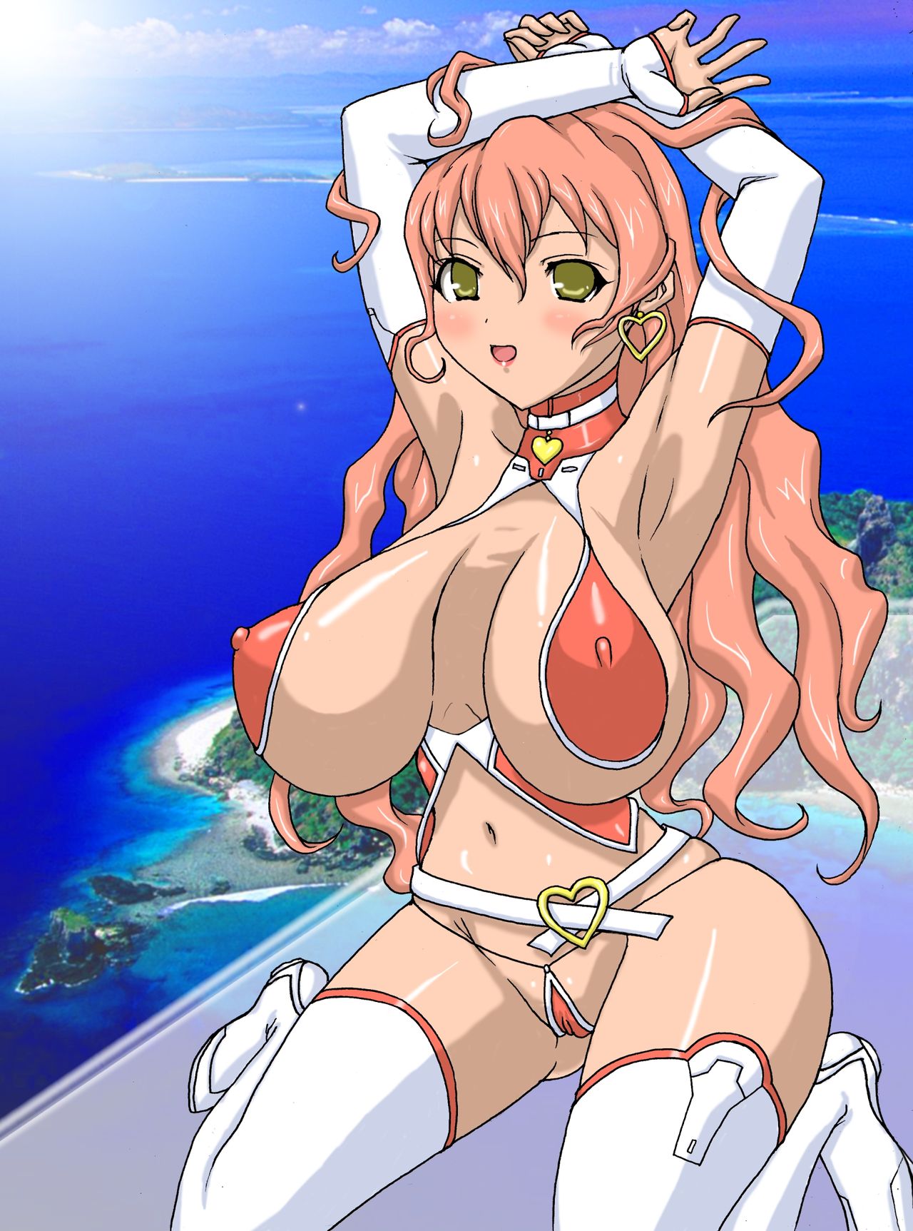 Monakaya Yorozu Illustartion CG Shuu Vol.4 Bikini. Ver page 5 full