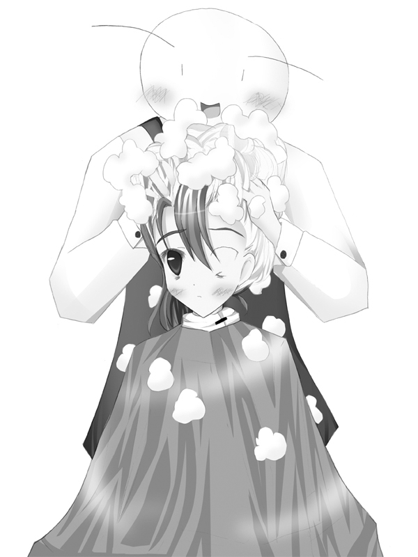 Head Shave girl barbershop page 4 full