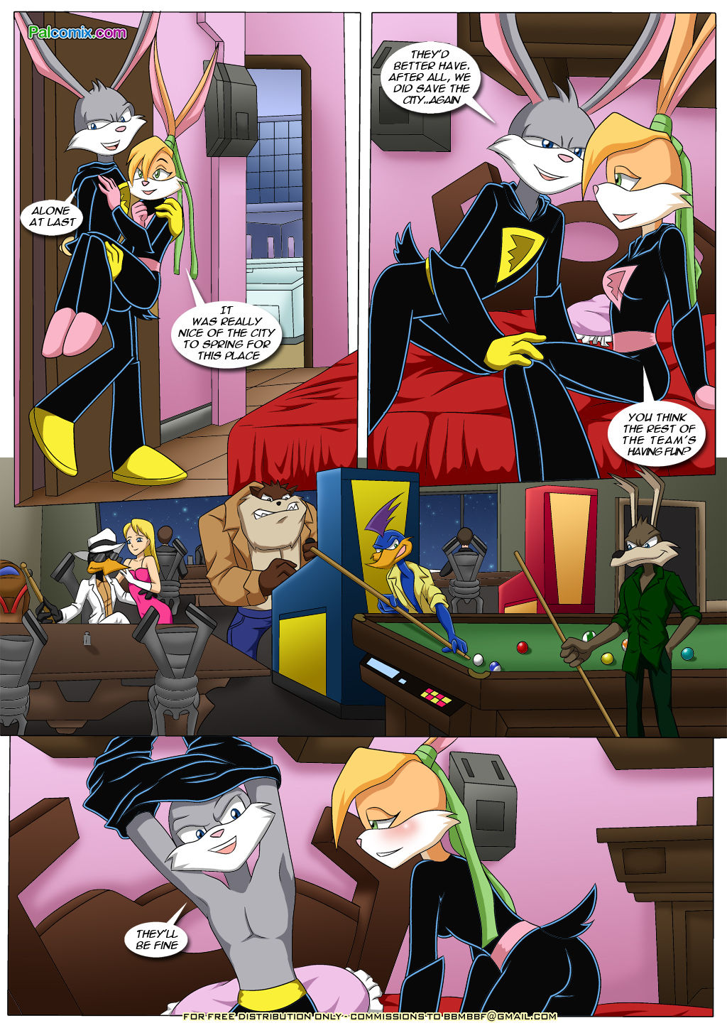 Time Crosses Bunnies 2 page 3 full