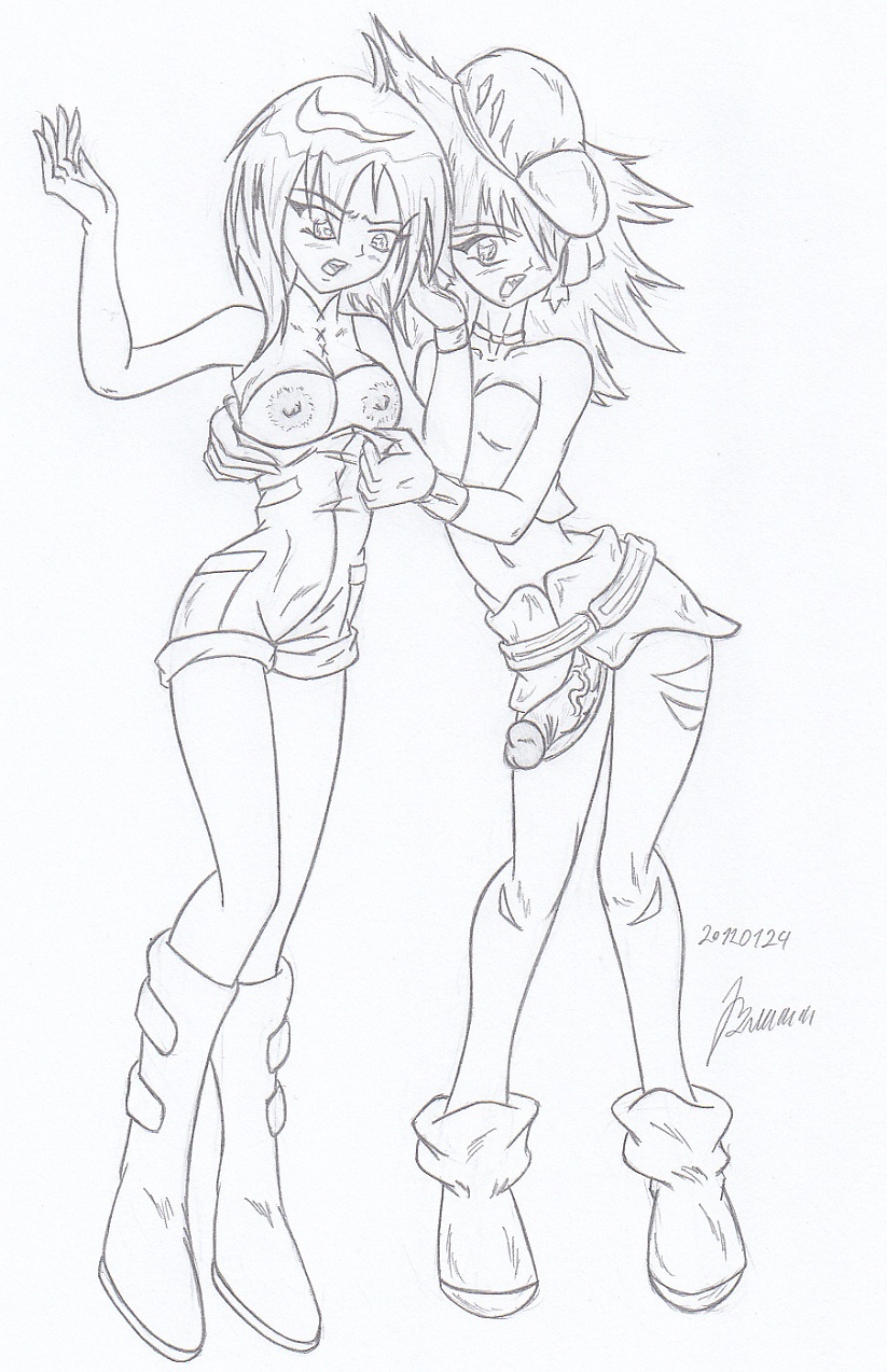 My miny Zenet Surrow_ Bakugan Gundalian Invaders Sketches work_1 page 4 full