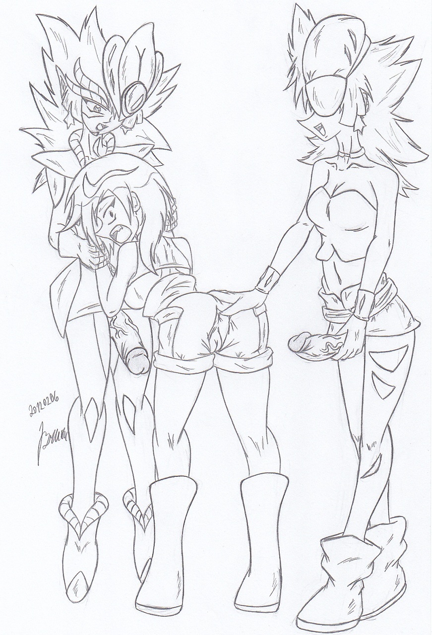 My miny Zenet Surrow_ Bakugan Gundalian Invaders Sketches work_1 page 7 full