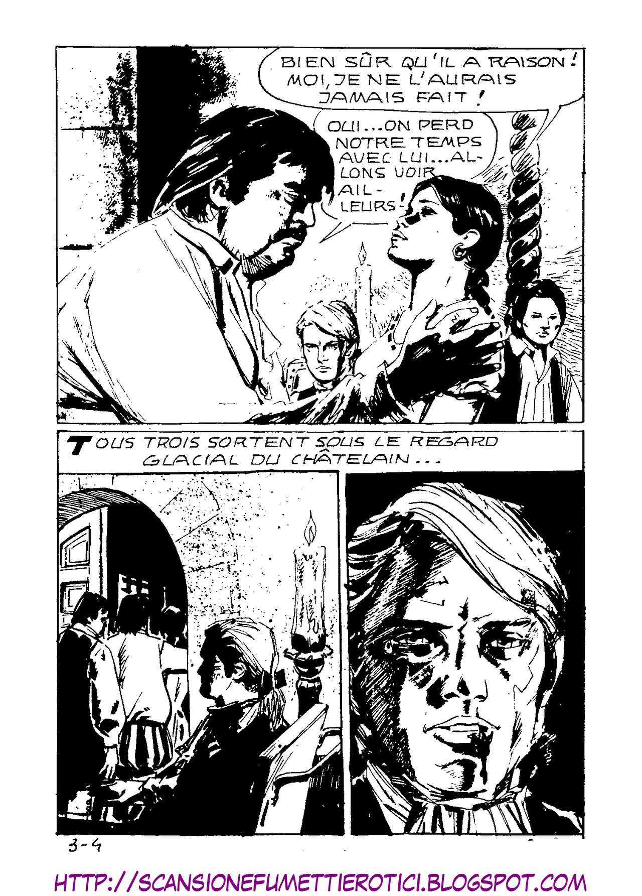 Incube N. 03  Le Secret Des Incas - French Adult Comics Vintage page 6 full