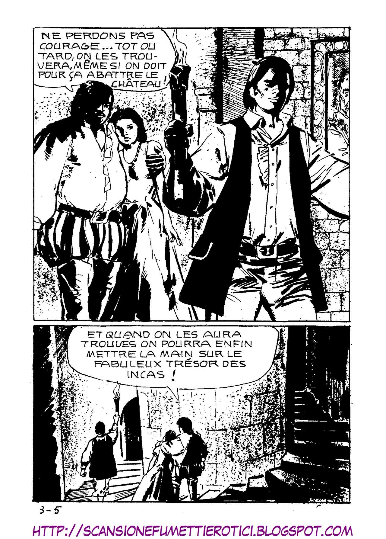 Incube N. 03  Le Secret Des Incas - French Adult Comics Vintage page 7 full