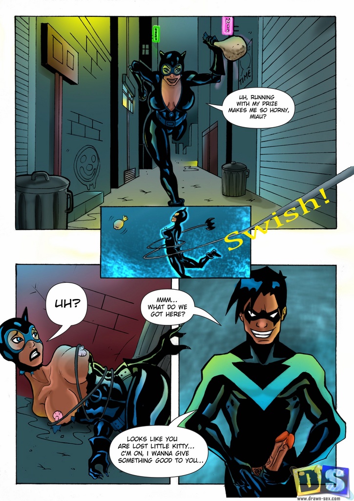 Nightwing and Catwoman page 1 full