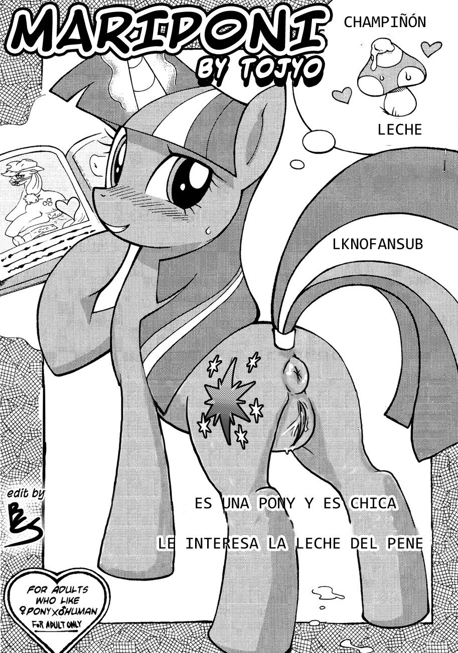 Mari Pony! Pony Datte Onnanoko! Ochinpo Milk ni Kyoumishinshin | Es una Pony y es Chica le Interesa la Leche del Pene page 1 full