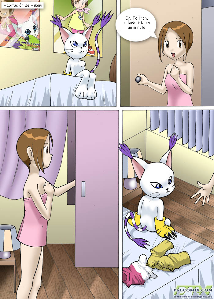 Gatomon's Playtime | La Hora De Juegos De Tailmon page 2 full
