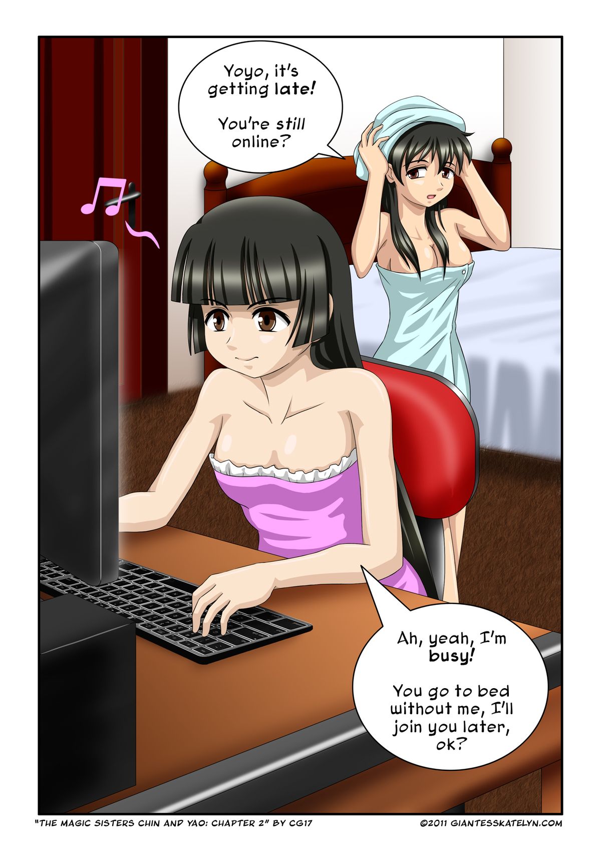 The Magic Sisters 2 page 3 full