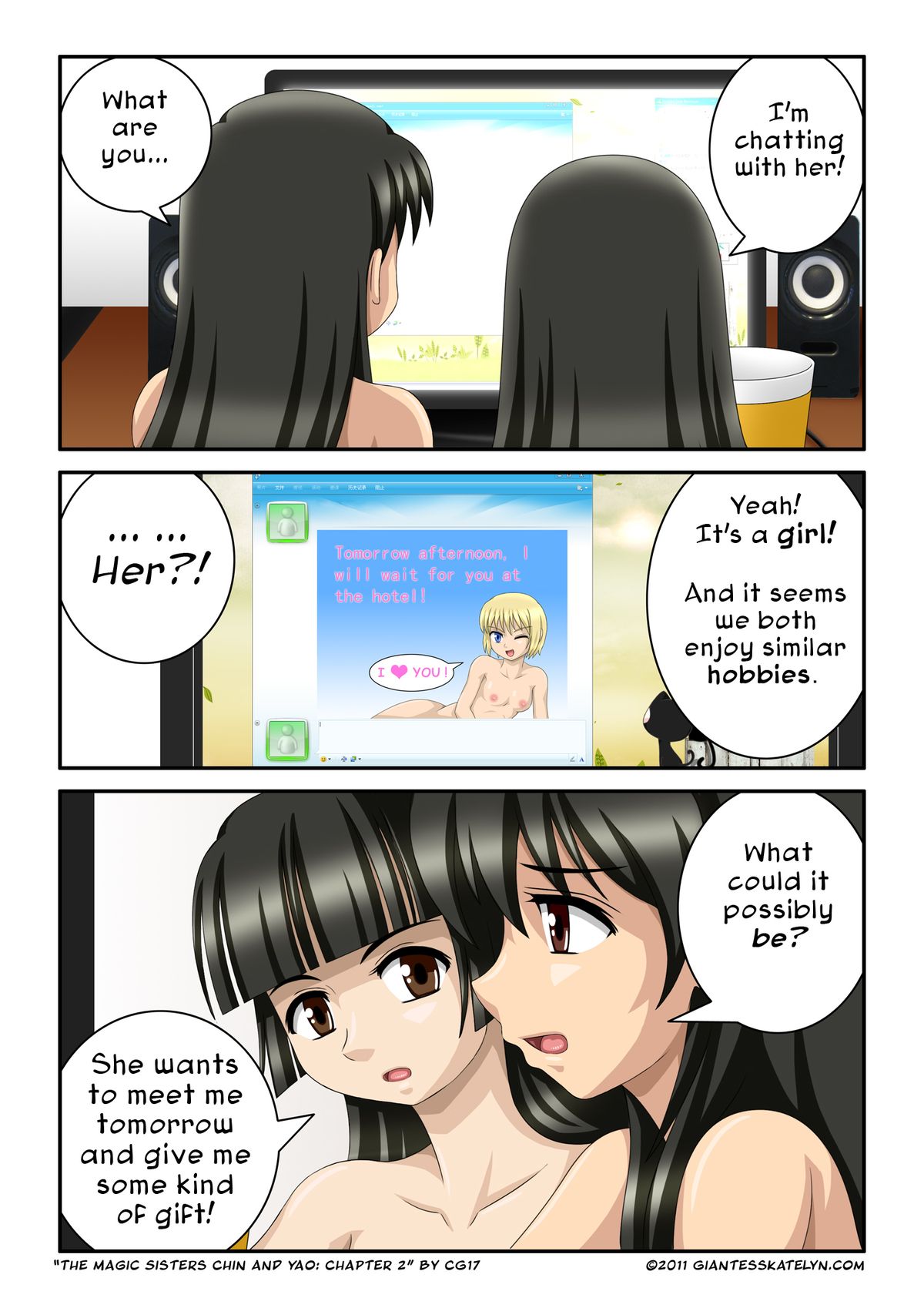 The Magic Sisters 2 page 5 full