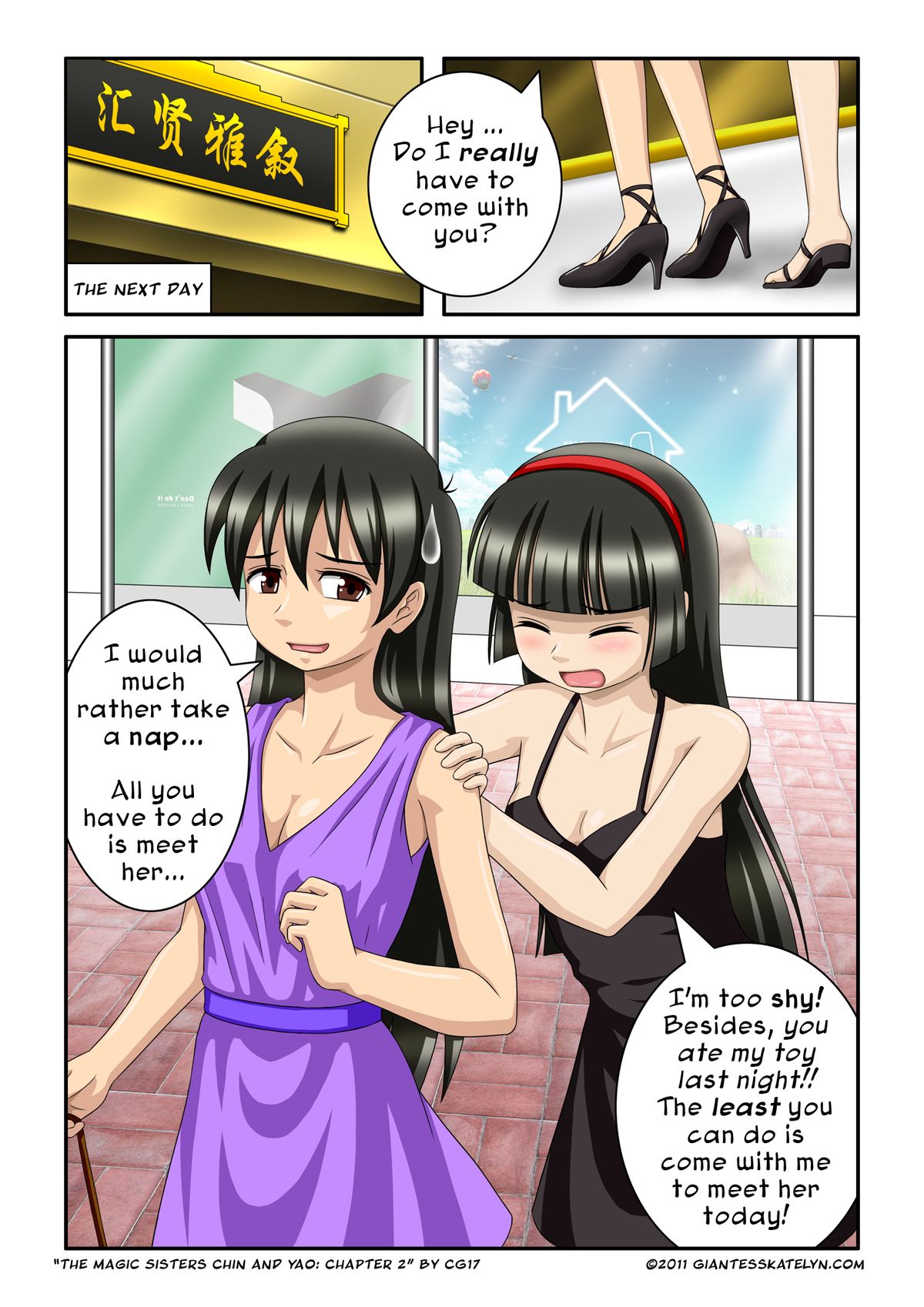The Magic Sisters 2 page 7 full
