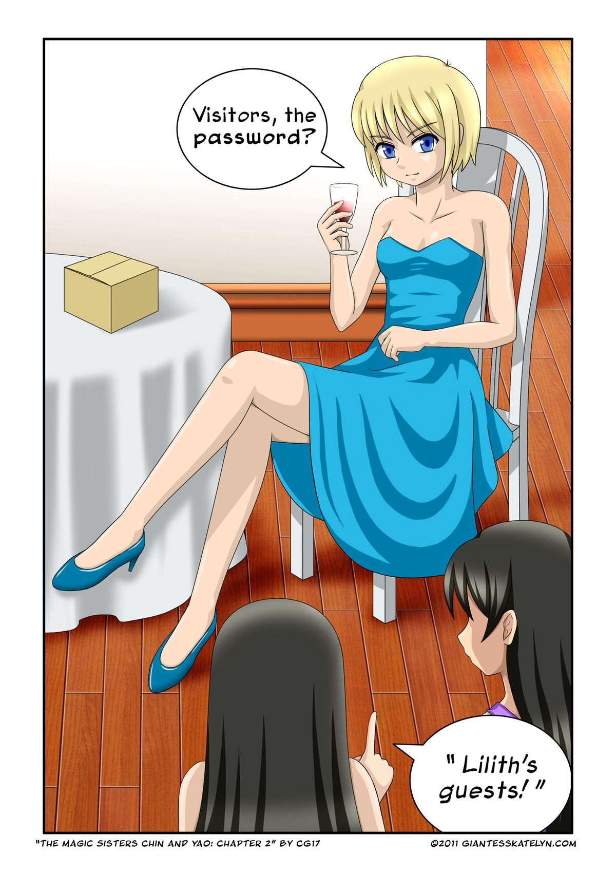 The Magic Sisters 2 page 9 full