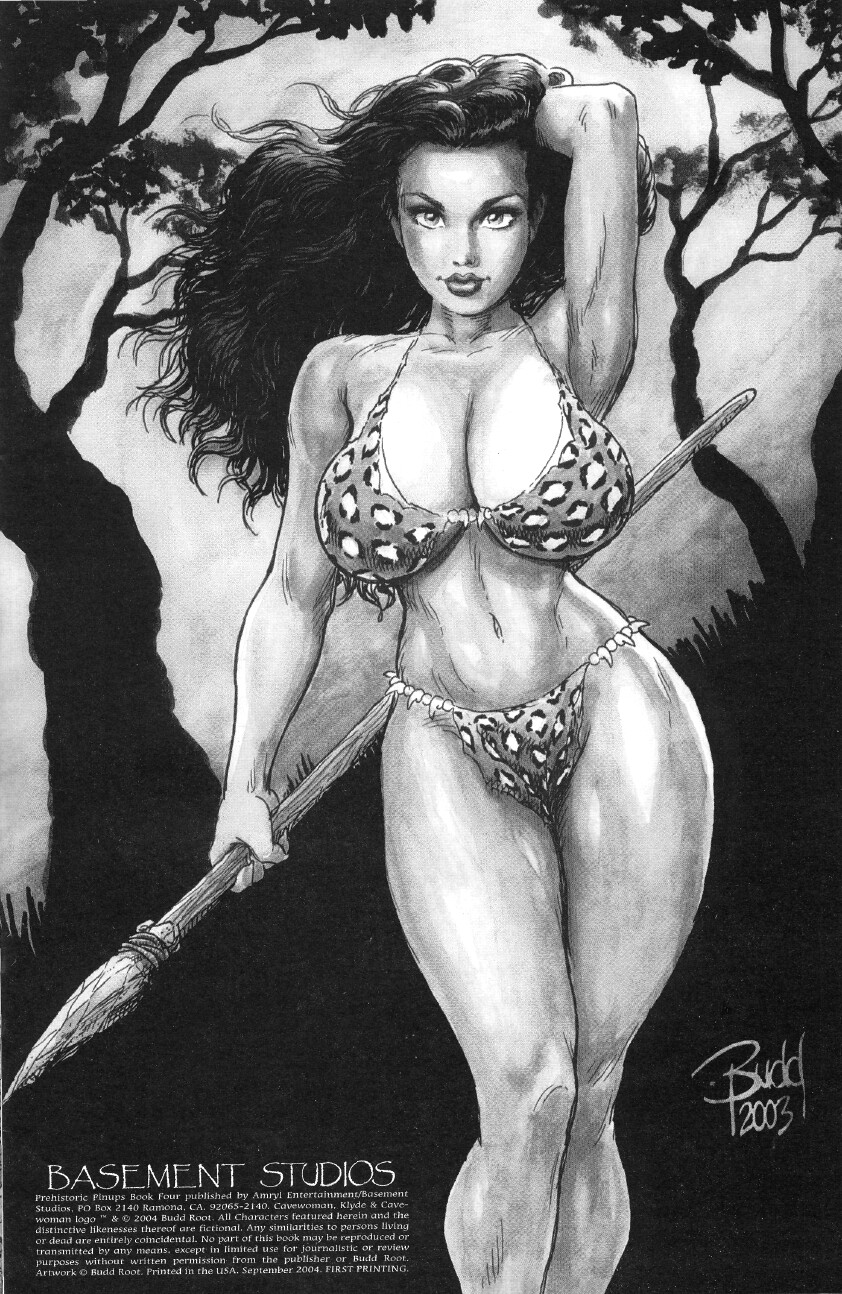 Cavewoman - prehistoric pinup 4 page 4 full