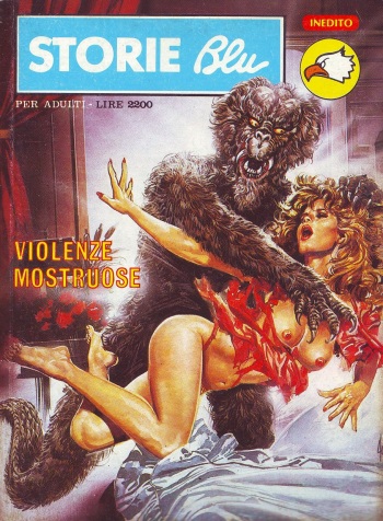 Storie Blu #117 - Violenze Mostruose cover