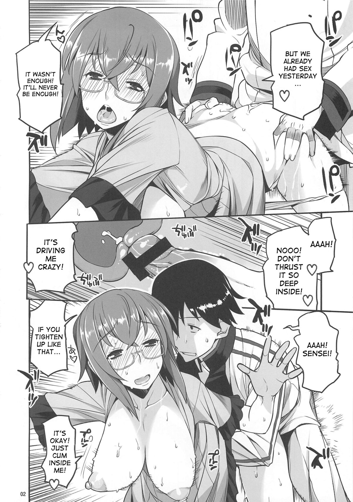 Angel's stroke 58 Infinite Yamada Sensei! page 3 full