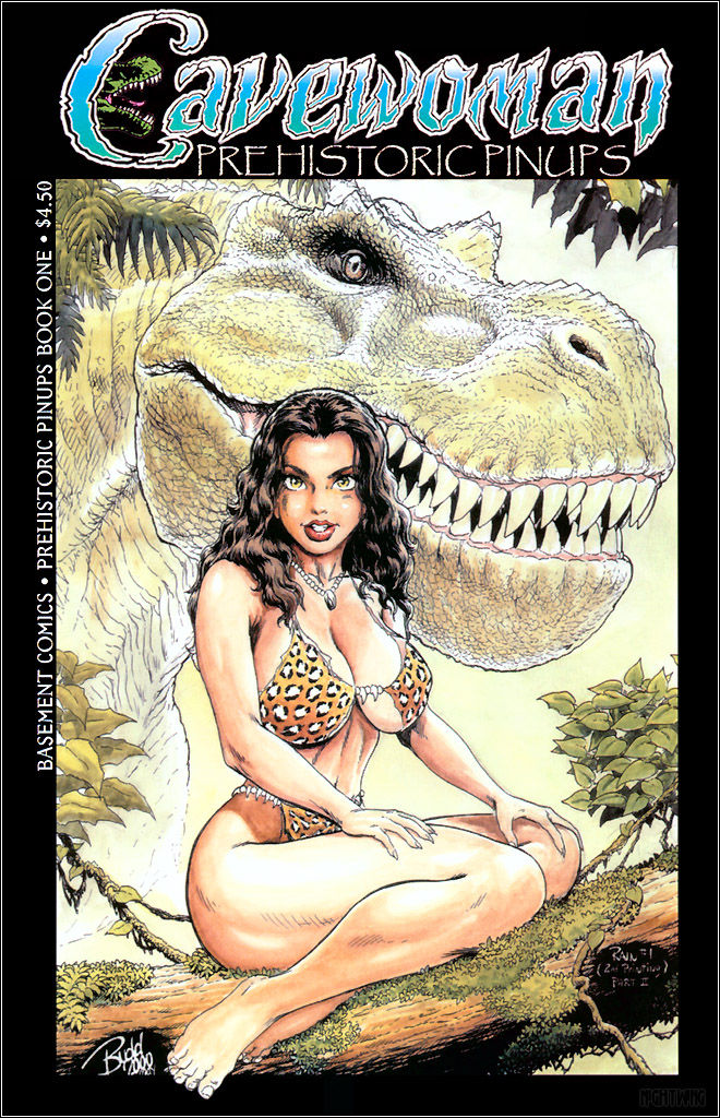 Cavewoman - prehistoric pinup 1 page 1 full