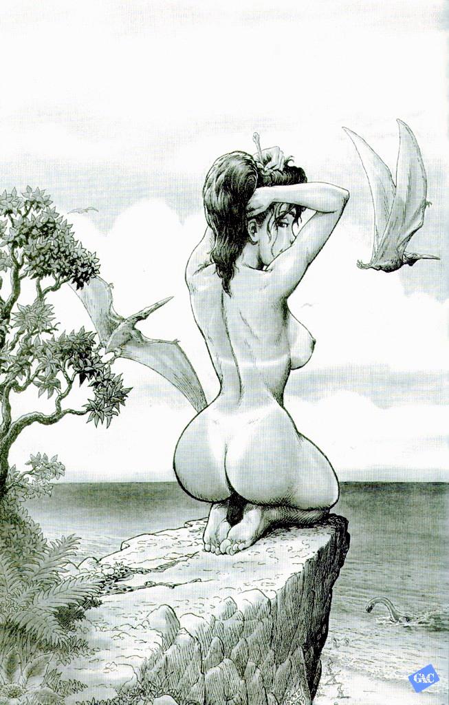 Cavewoman - prehistoric pinup 1 page 7 full