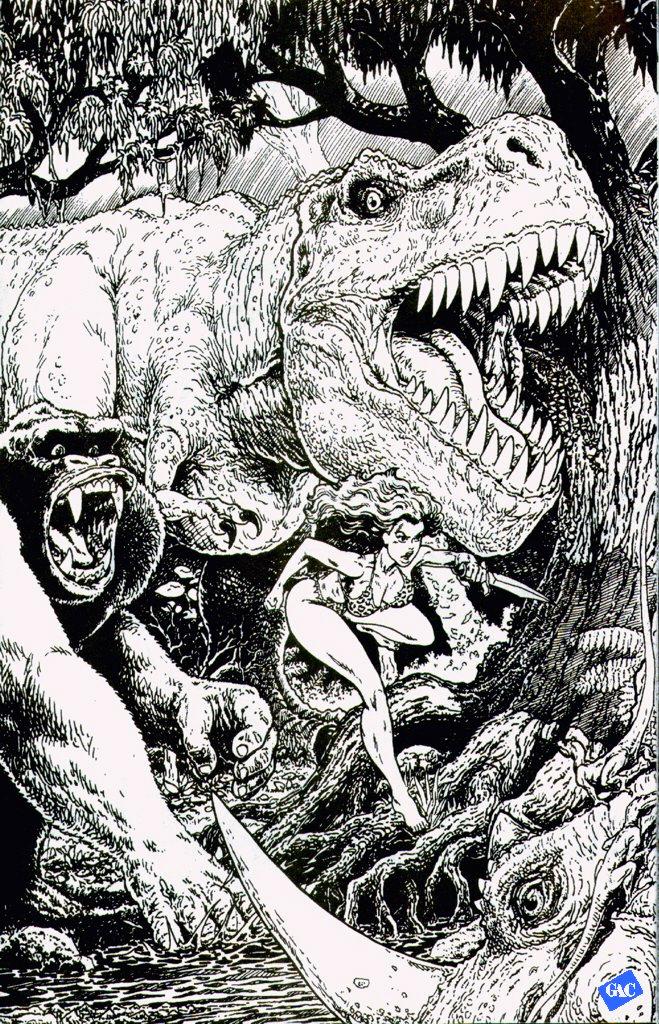 Cavewoman - prehistoric pinup 1 page 8 full
