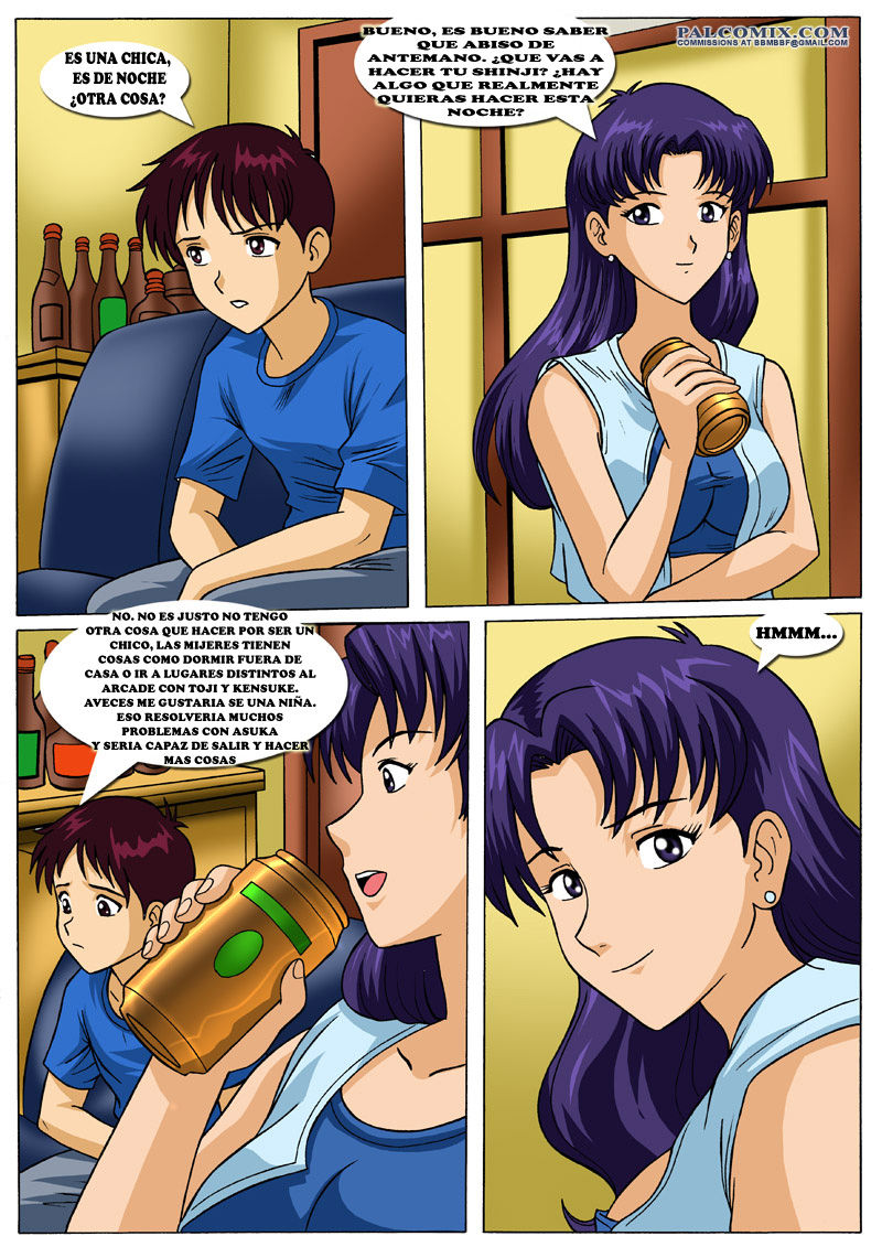 Misato's New Girlfriend page 3 full