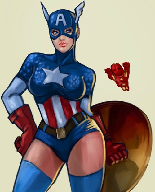Female versions of the superheroes page 2 full