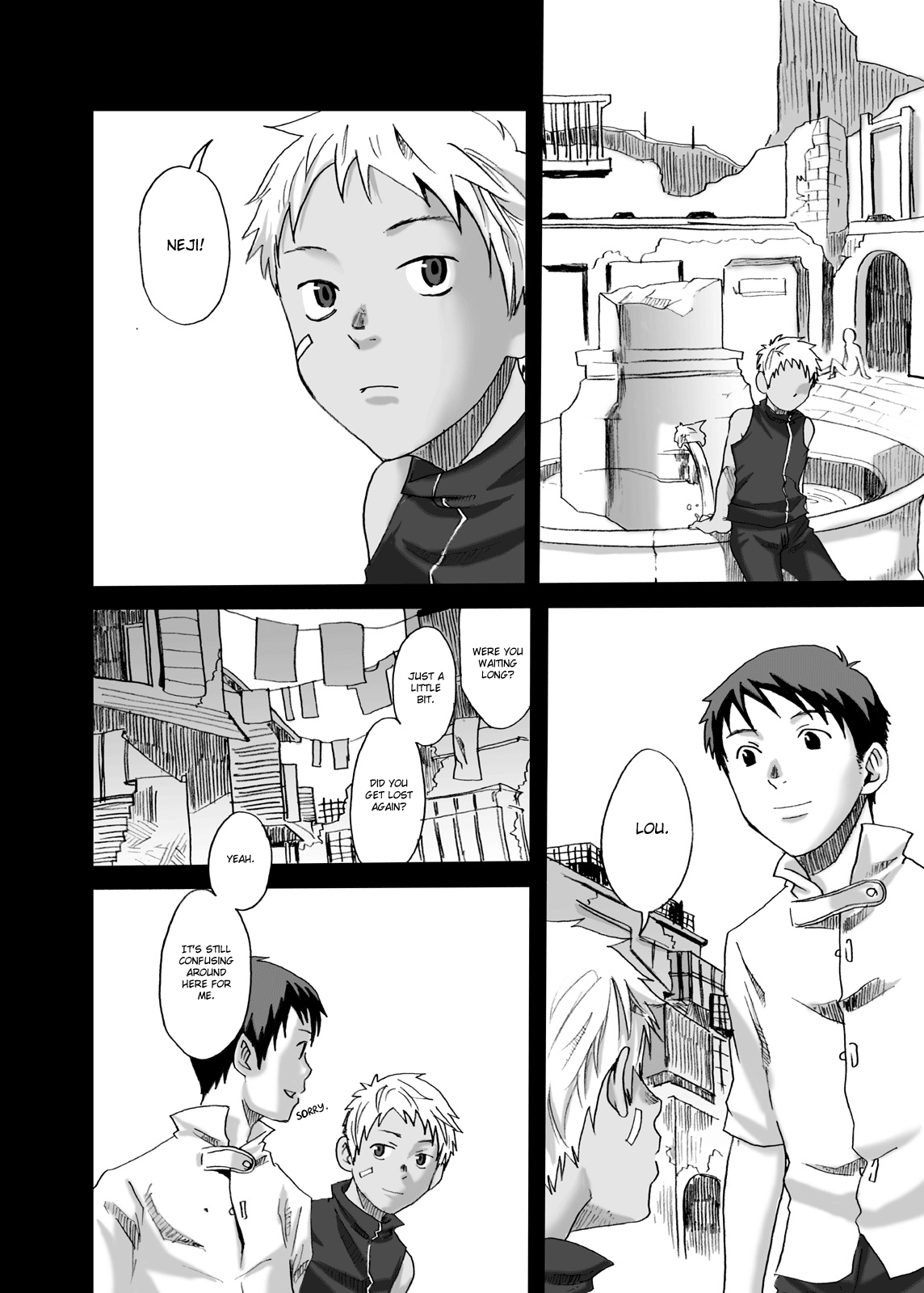 Grey Town, in a Sunny Place page 9 full