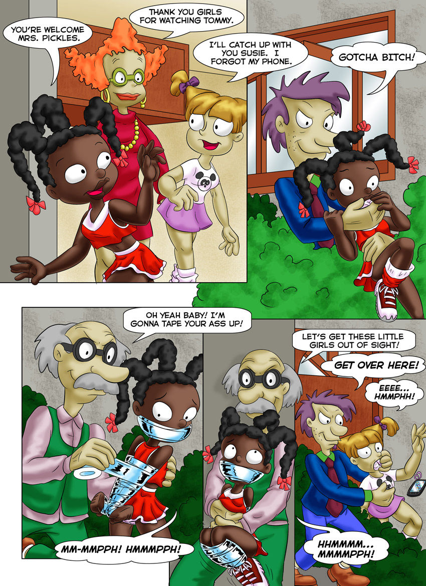 MINI COMIC RUGRATS AND GADGETS ARIST UNKNOW page 1 full