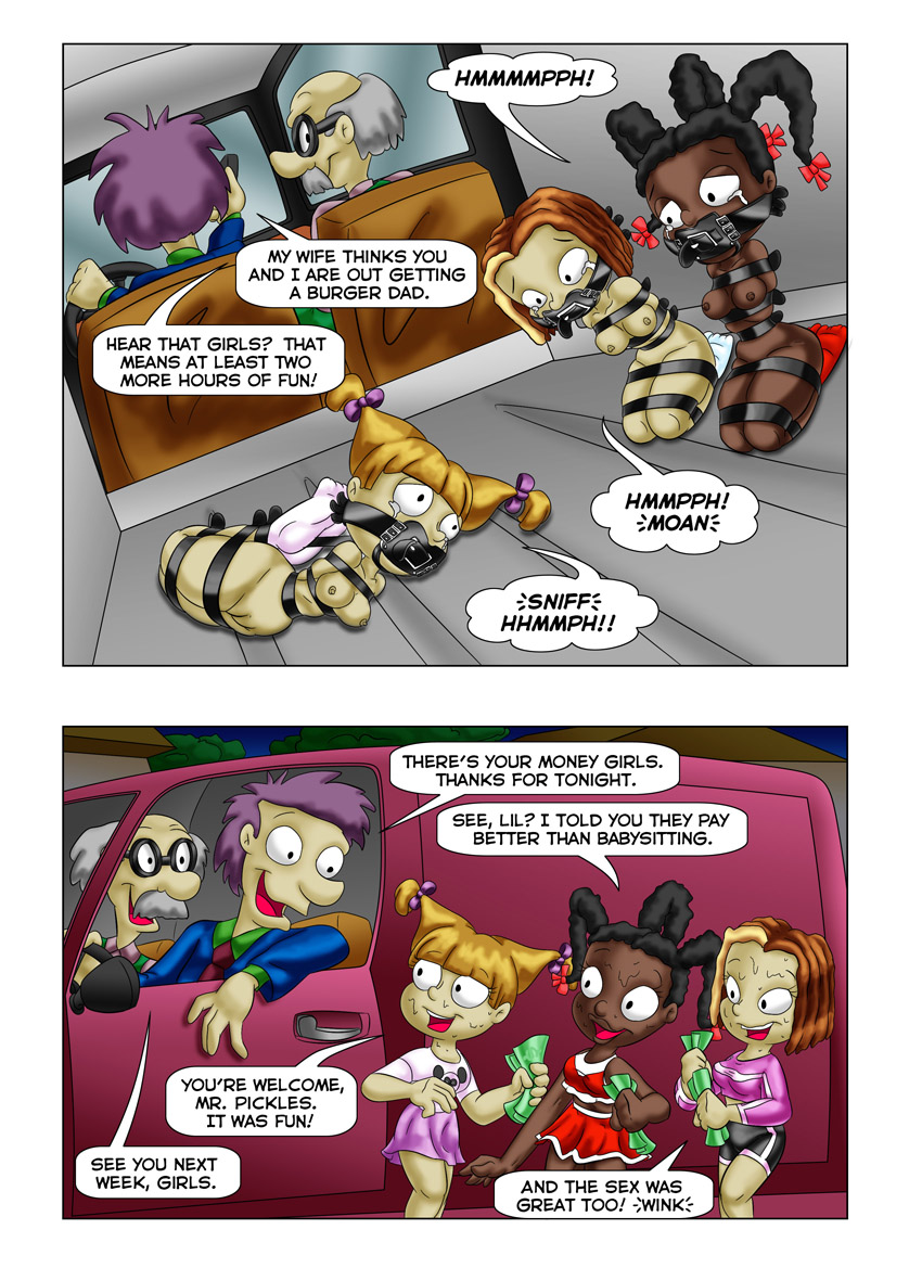 MINI COMIC RUGRATS AND GADGETS ARIST UNKNOW page 5 full