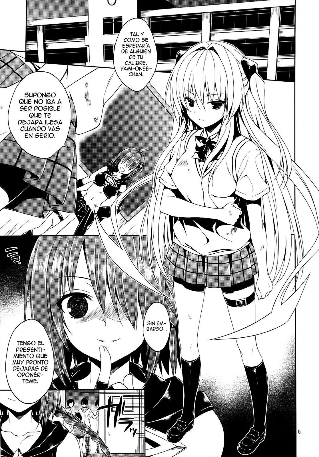 Ryoujoku March Konjiki no Yami page 4 full