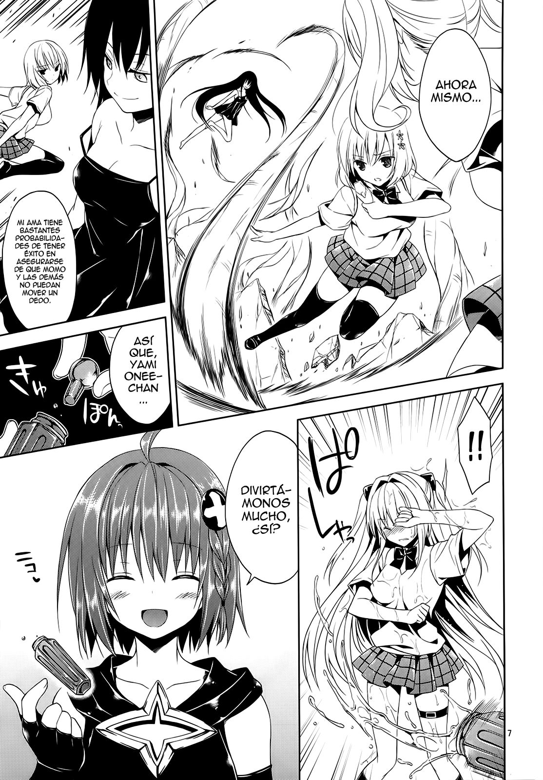 Ryoujoku March Konjiki no Yami page 6 full