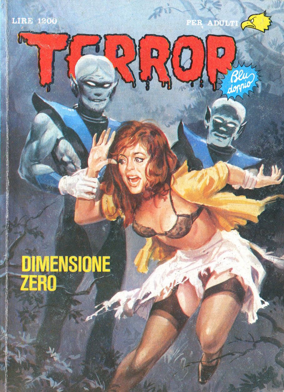 Terror Blu Doppio #146 - Dimensione Zero page 1 full