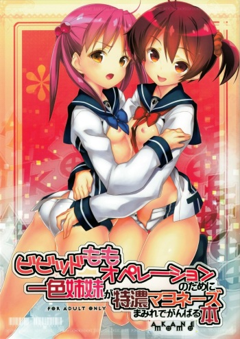 Vivid Momo Operation no Tame ni Isshiki Shimai ga Tokunou Mayonnaise-mamire de Ganbaru Hon cover