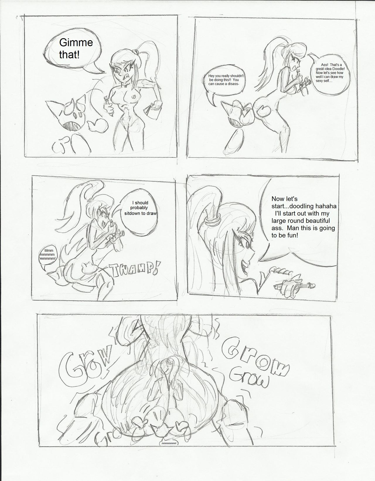 Samus Takes Over page 1 full