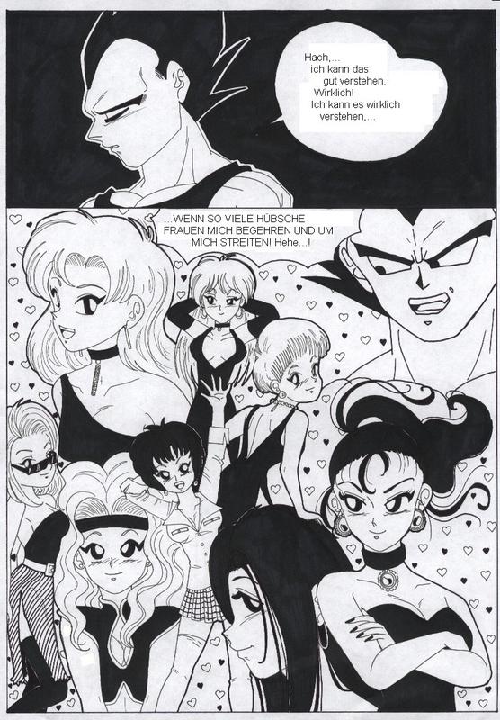 Vegeta und seine Mädels - Die Chaos WG page 3 full