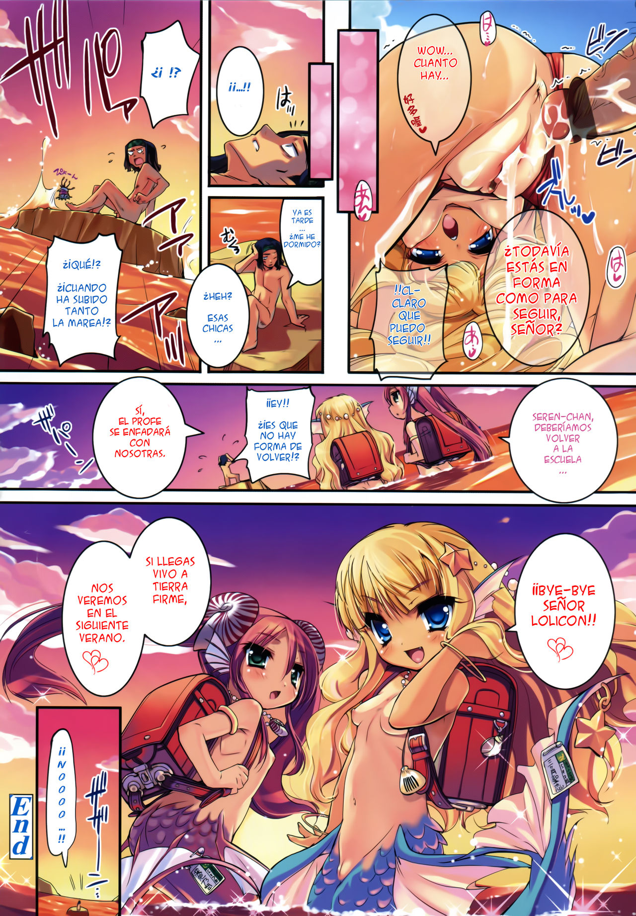 Summer Beach Fairies page 8 full