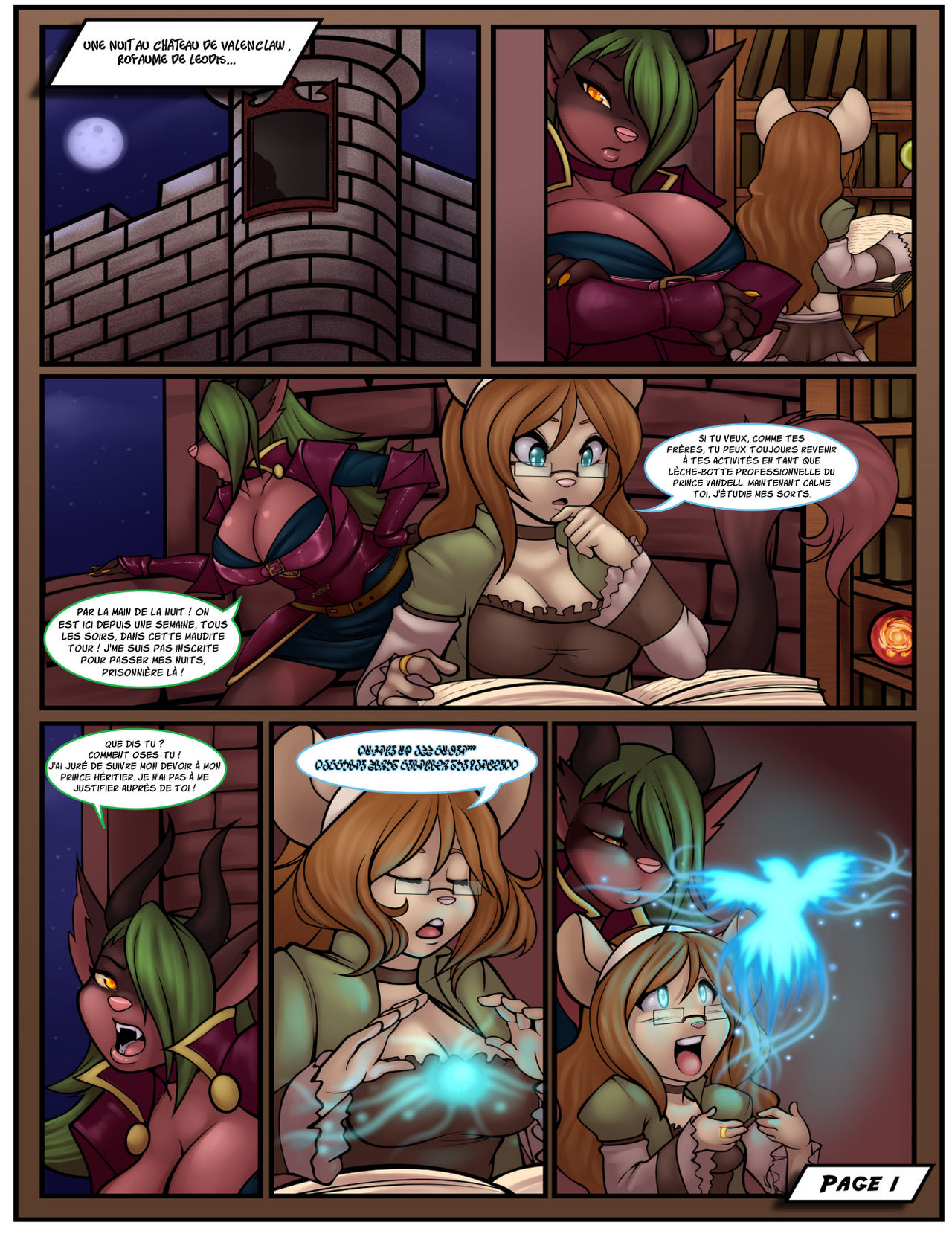 A Knight with the Sorceress' Apprentice page 2 full