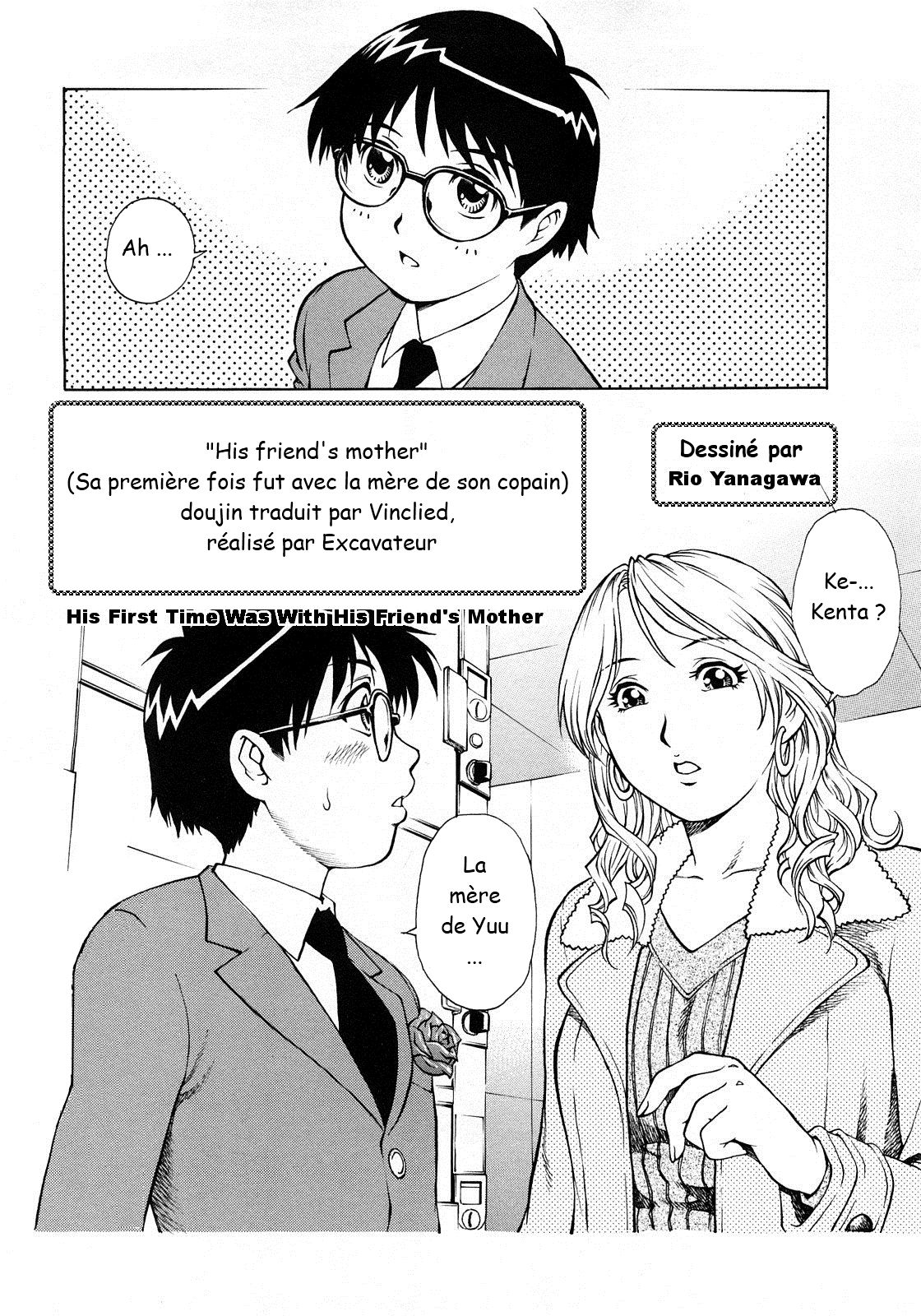 Shotaiken wa Tomodachi no Mama to. | Sa première fois fut avec la mère de son copain page 2 full