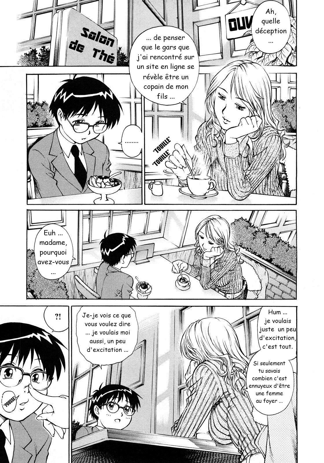 Shotaiken wa Tomodachi no Mama to. | Sa première fois fut avec la mère de son copain page 3 full