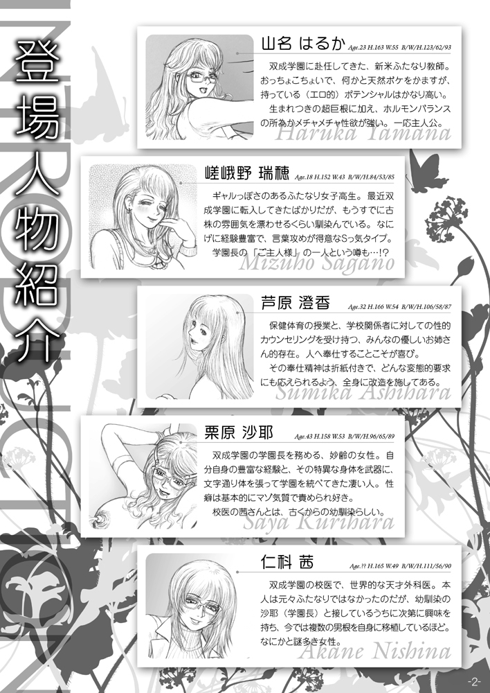 Meshimase Futanari Teachers 2nd &amp; 3rd page 3 full