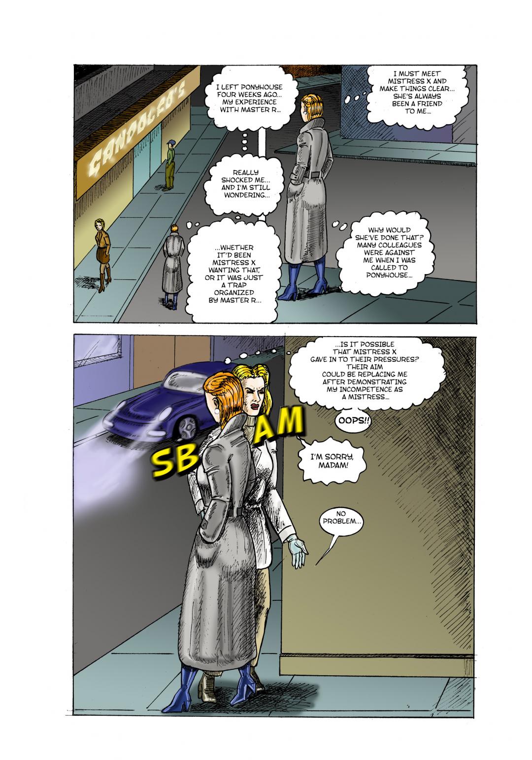 Mistress X - Slave ! Part 4 page 2 full