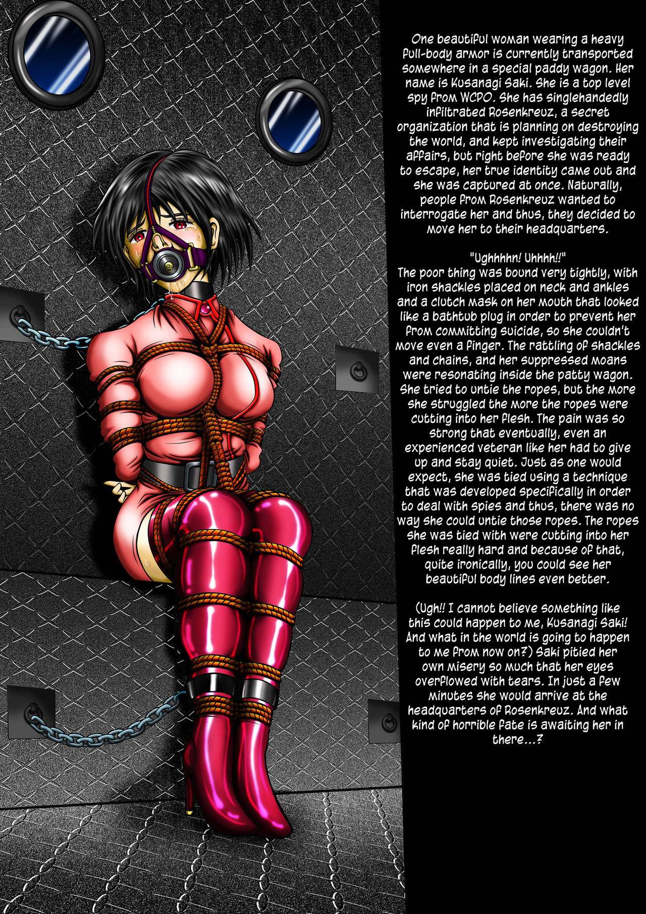 WCPO Female Search Official Kusanami Saki's Tied Up 1&amp;2 =Kusayanagi=  /I completed I page 2 full
