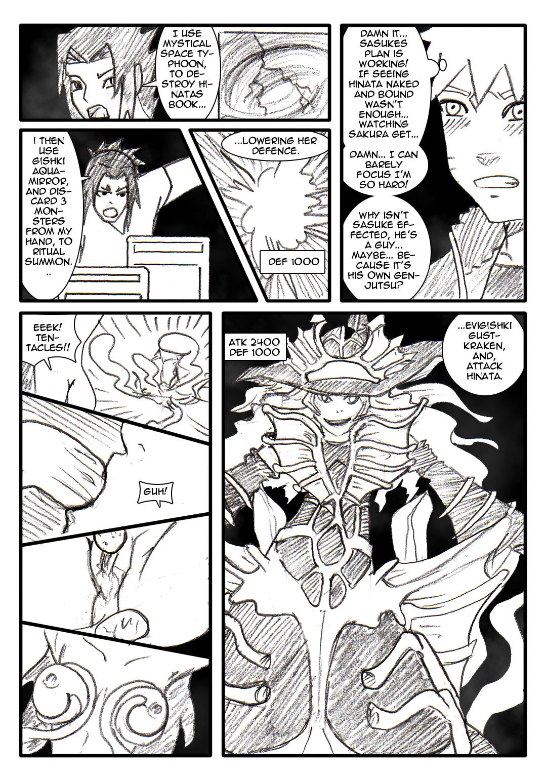 Naru-Gi-Oh! XXX page 8 full