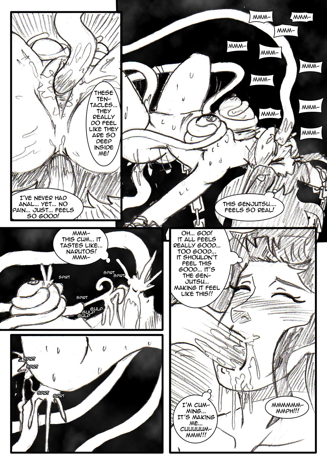 Naru-Gi-Oh! XXX page 9 full