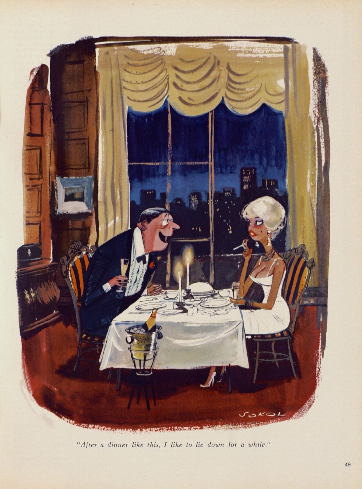 Erich Sokol - Playboy cartoons page 2 full
